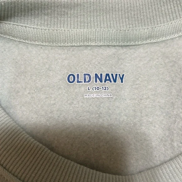 Girl’s Oldnavy Little Miss Sweatshirt. Size Large (10-12). - Picture 5 of 5